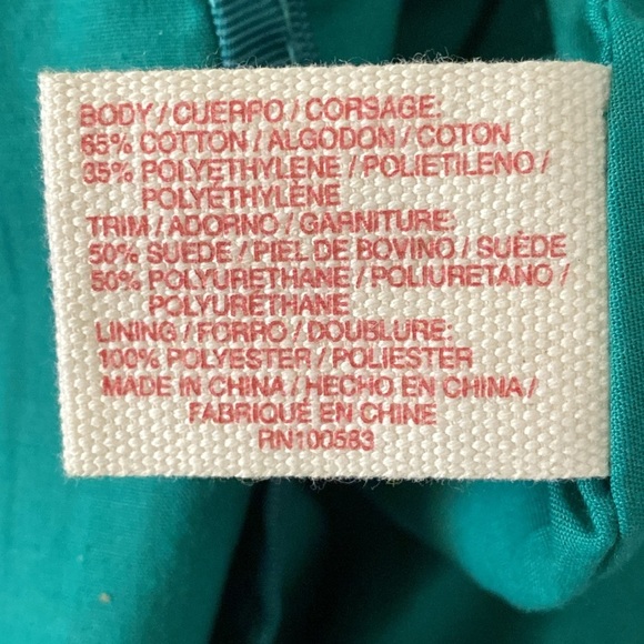 Lucky Brand Floral Beige Canvas Women's Bag with Leather/Suede Accents - Picture 11 of 16